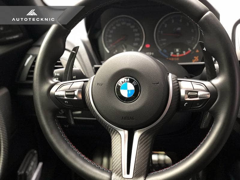 Kies-Motorsports AutoTecknic USA AutoTecknic Dry Carbon Battle Version Shift Paddles - F87 M2 | F80 M3 | F82/ F83 M4 | F10 M5 LCI | F06/ F12/ F13 M6 | F85 X5M | F86 X6M
