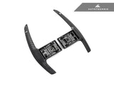 Kies-Motorsports AutoTecknic USA AutoTecknic Dry Carbon Battle Version Shift Paddles - F87 M2 | F80 M3 | F82/ F83 M4 | F10 M5 LCI | F06/ F12/ F13 M6 | F85 X5M | F86 X6M