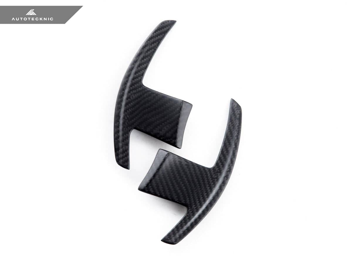 Kies-Motorsports AutoTecknic USA AutoTecknic Dry Carbon Battle Version Shift Paddles - G42 2-Series Coupe