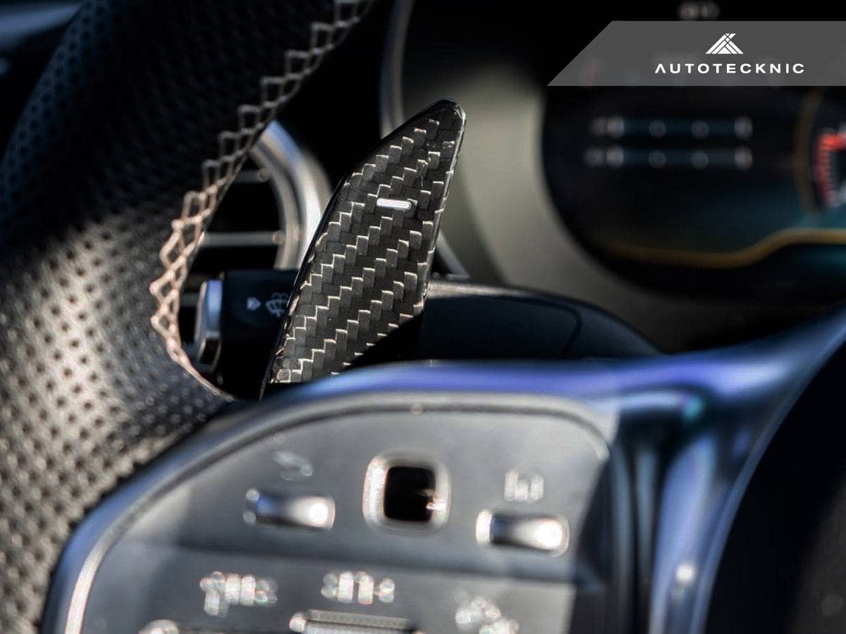 Kies-Motorsports AutoTecknic USA AutoTecknic Dry Carbon Battle Version Shift Paddles - Mercedes-Benz Various AMG Vehicles 2018-Up