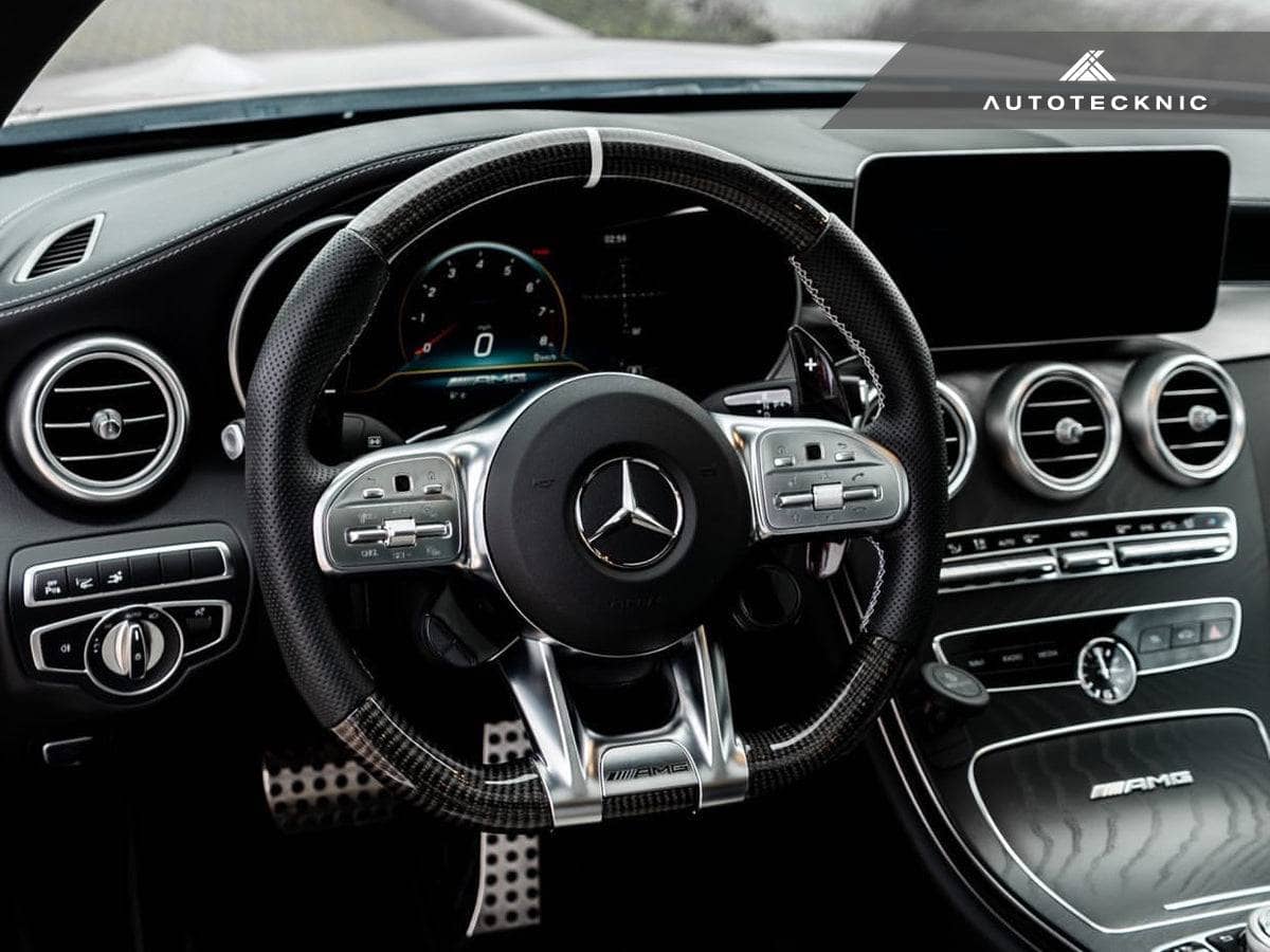 Kies-Motorsports AutoTecknic USA AutoTecknic Dry Carbon Battle Version Shift Paddles - Mercedes-Benz Various AMG Vehicles 2018-Up
