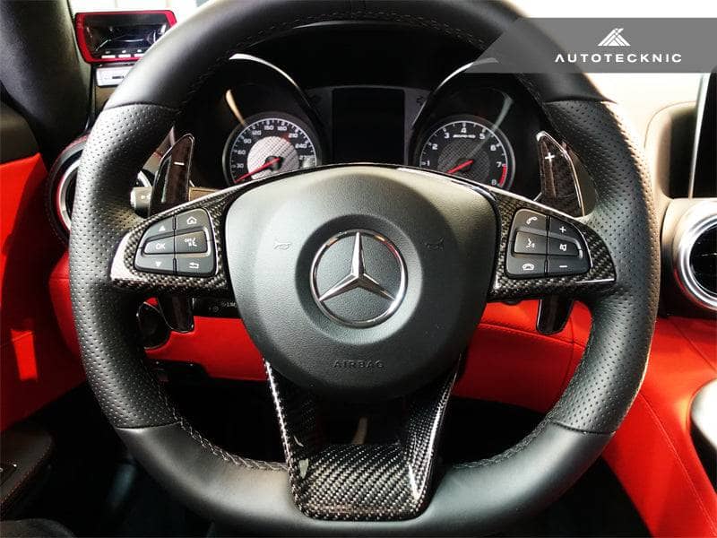 Kies-Motorsports AutoTecknic USA AutoTecknic Dry Carbon Battle Version Shift Paddles - Mercedes-Benz Various AMG Vehicles 2018-Up
