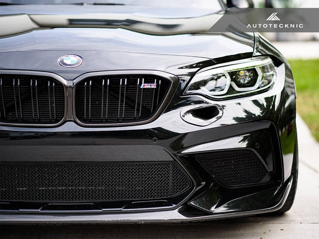 Kies-Motorsports AutoTecknic USA AutoTecknic Dry Carbon Brake Cooling Ducts - F87 M2 Competition | M2 CS