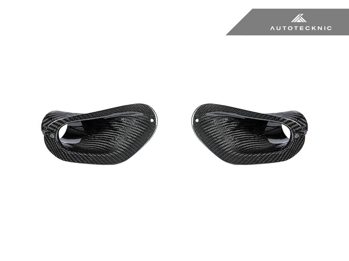 Kies-Motorsports AutoTecknic USA AutoTecknic Dry Carbon Brake Cooling Ducts - F87 M2 Competition | M2 CS