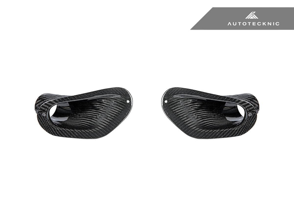 Kies-Motorsports AutoTecknic USA AutoTecknic Dry Carbon Brake Cooling Ducts - F87 M2 Competition | M2 CS