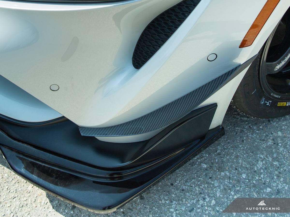 Kies-Motorsports AutoTecknic USA AutoTecknic Dry Carbon Canard Set - A90 Supra 2020-Up