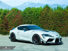 Kies-Motorsports AutoTecknic USA AutoTecknic Dry Carbon Canard Set - A90 Supra 2020-Up