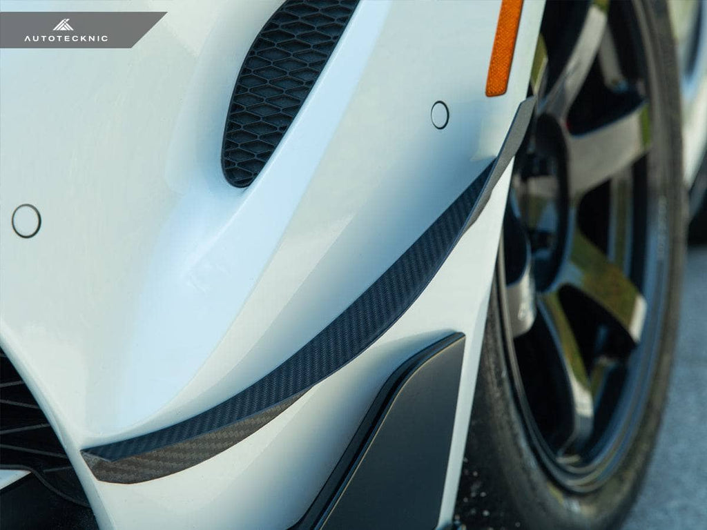 Kies-Motorsports AutoTecknic USA AutoTecknic Dry Carbon Canard Set - A90 Supra 2020-Up
