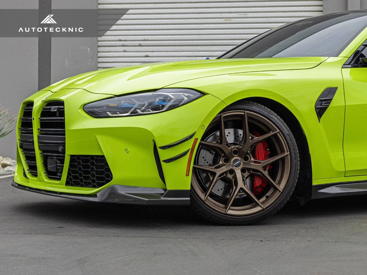 Kies-Motorsports AutoTecknic USA AutoTecknic Dry Carbon Canard Set - G80 M3 | G82 M4