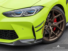 Kies-Motorsports AutoTecknic USA AutoTecknic Dry Carbon Canard Set - G80 M3 | G82 M4