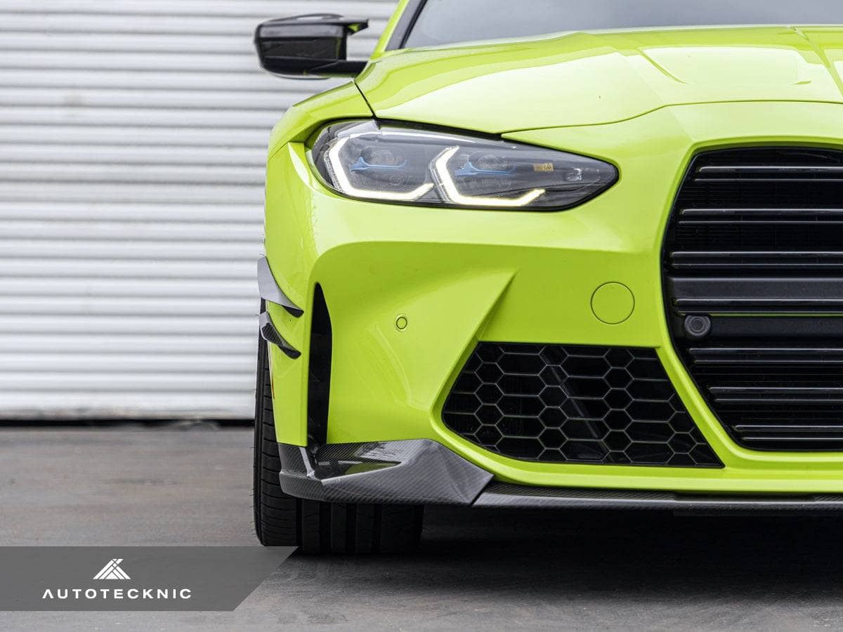 Kies-Motorsports AutoTecknic USA AutoTecknic Dry Carbon Canard Set - G80 M3 | G82 M4