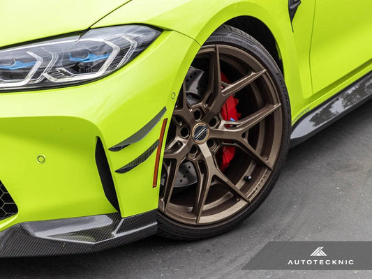 Kies-Motorsports AutoTecknic USA AutoTecknic Dry Carbon Canard Set - G80 M3 | G82 M4