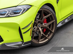 Kies-Motorsports AutoTecknic USA AutoTecknic Dry Carbon Canard Set - G80 M3 | G82 M4