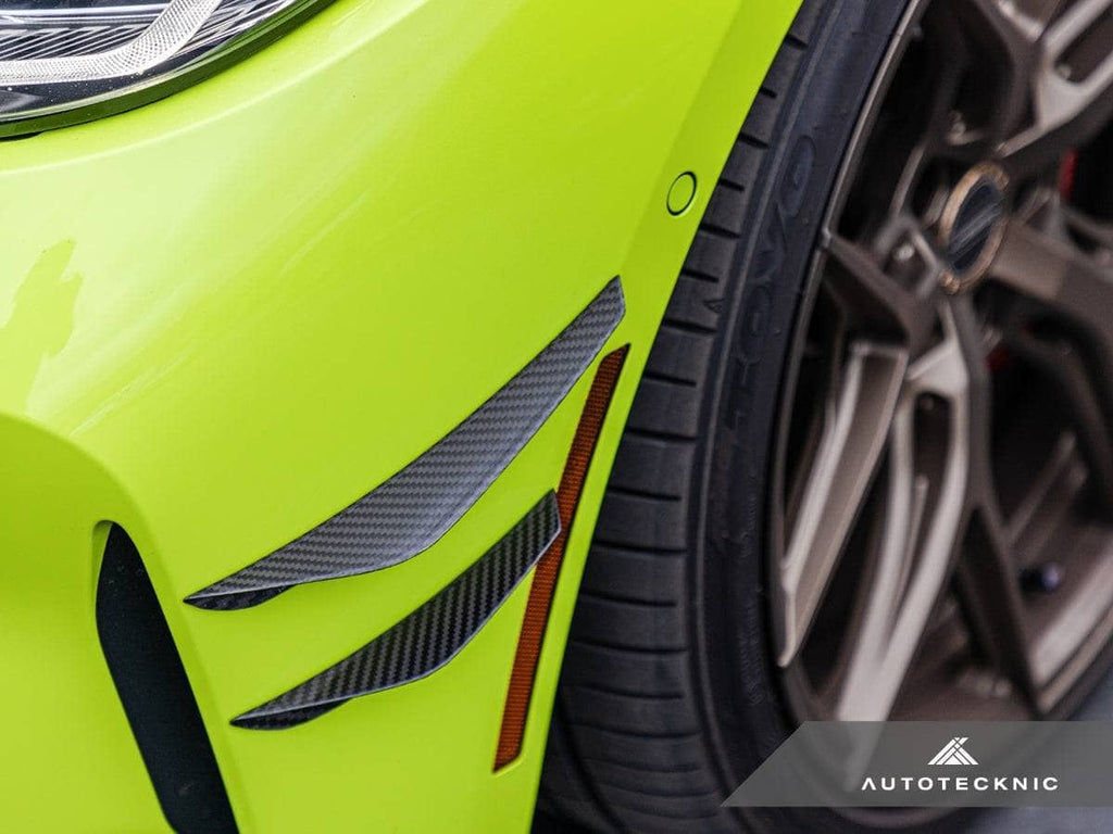 Kies-Motorsports AutoTecknic USA AutoTecknic Dry Carbon Canard Set - G80 M3 | G82 M4