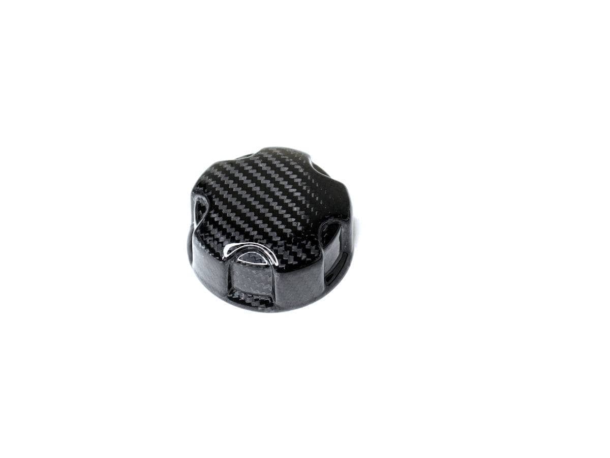Kies-Motorsports AutoTecknic USA AutoTecknic Dry Carbon Charge Cooler Tank Cap Cover - BMW F95 X5M | F96 X6M