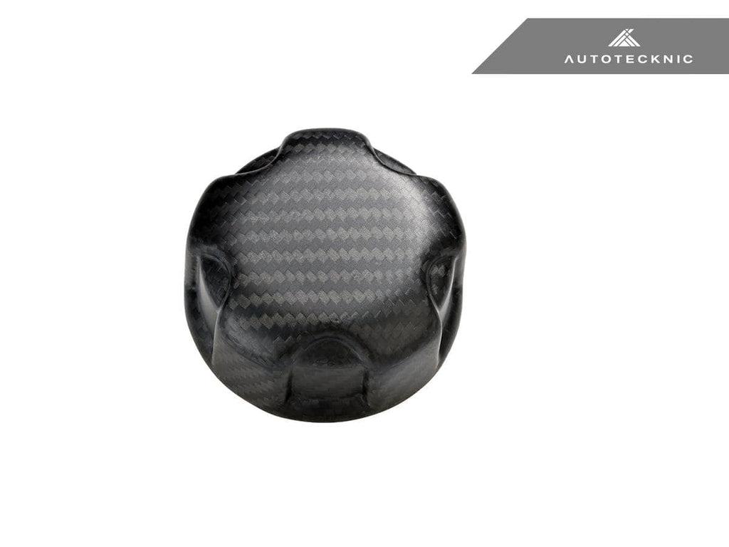 Kies-Motorsports AutoTecknic USA AutoTecknic Dry Carbon Charge Cooler Tank Cap Cover - F87 M2 Competition / M2 CS