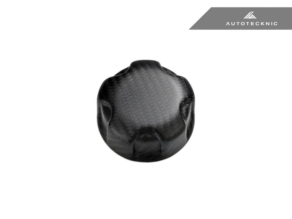Kies-Motorsports AutoTecknic USA AutoTecknic Dry Carbon Charge Cooler Tank Cap Cover - F87 M2 Competition / M2 CS