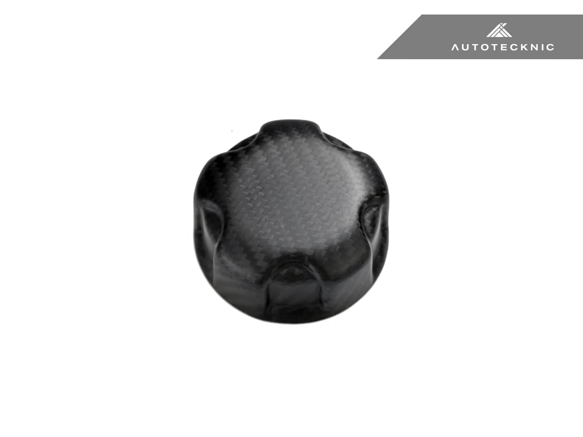 Kies-Motorsports AutoTecknic USA AutoTecknic Dry Carbon Charge Cooler Tank Cap Cover - F95 X5M | F96 X6M