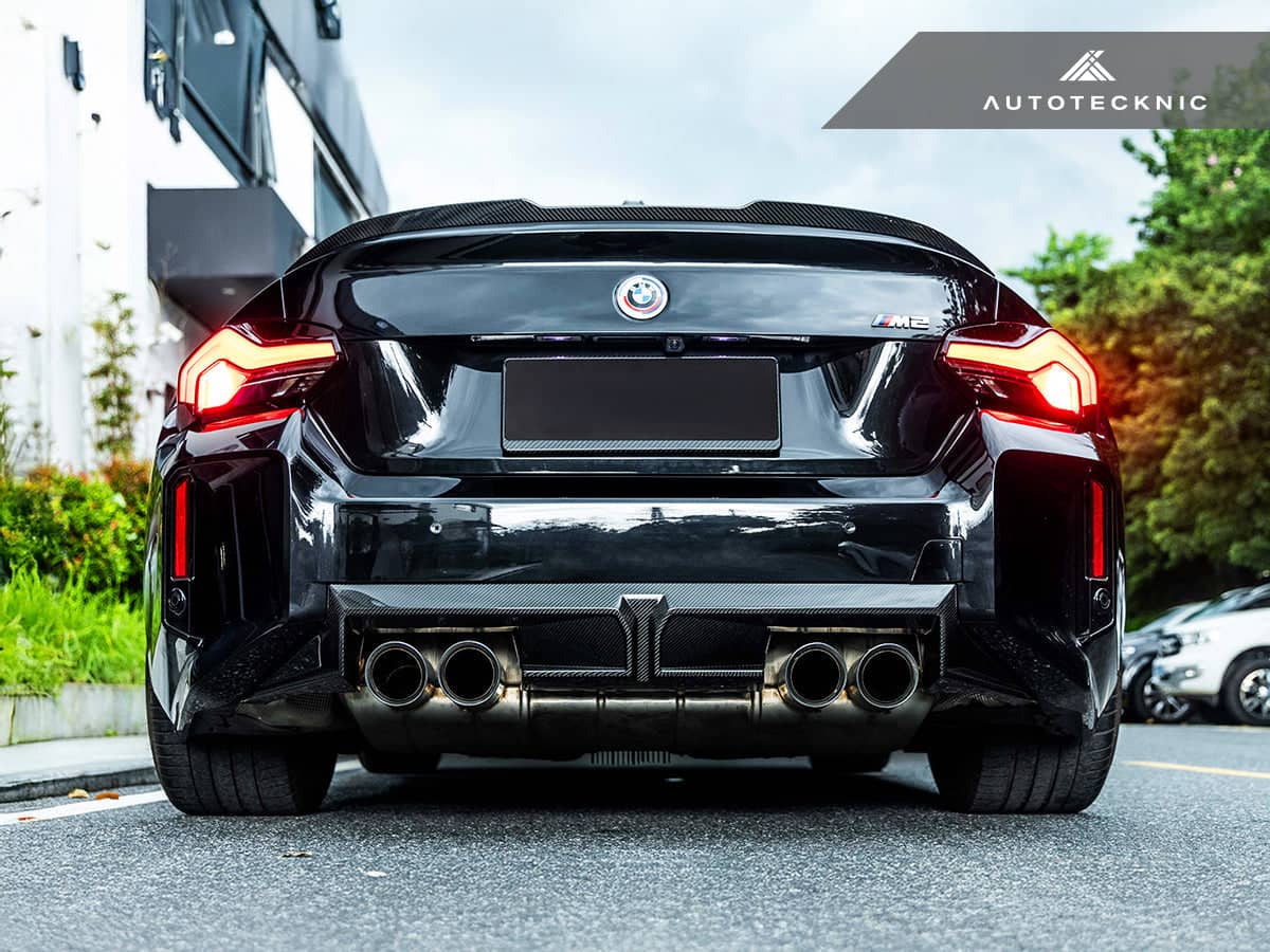 Kies-Motorsports AutoTecknic USA AutoTecknic Dry Carbon Circuit Sport Rear Diffuser - G87 M2 G87 M2