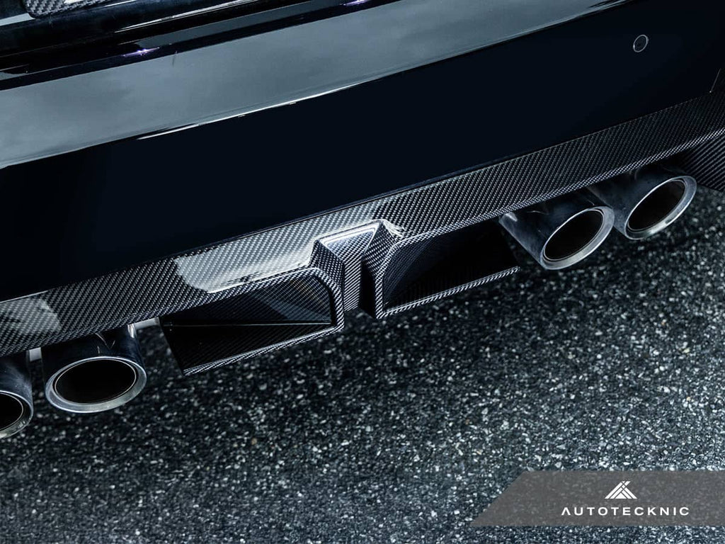 Kies-Motorsports AutoTecknic USA AutoTecknic Dry Carbon Circuit Sport Rear Diffuser - G87 M2 G87 M2