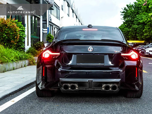 Kies-Motorsports AutoTecknic USA AutoTecknic Dry Carbon Circuit Sport Rear Diffuser - G87 M2 G87 M2