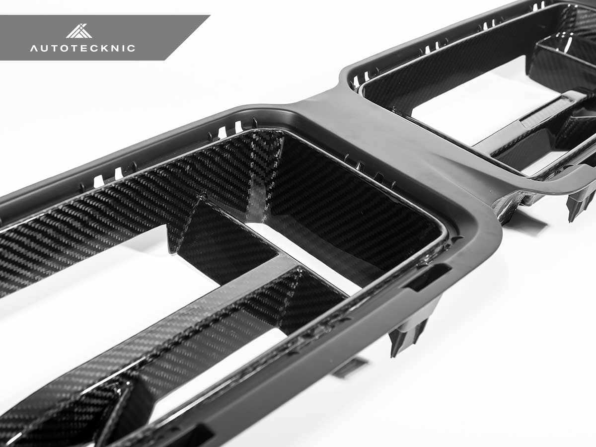 Kies-Motorsports AutoTecknic USA AutoTecknic Dry Carbon Club Sport Front Grille - G87 M2