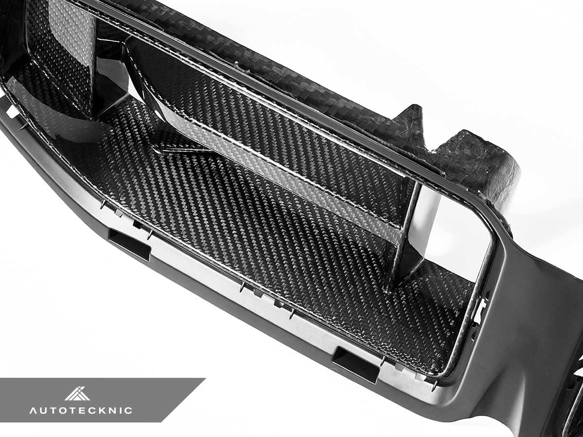 Kies-Motorsports AutoTecknic USA AutoTecknic Dry Carbon Club Sport Front Grille - G87 M2