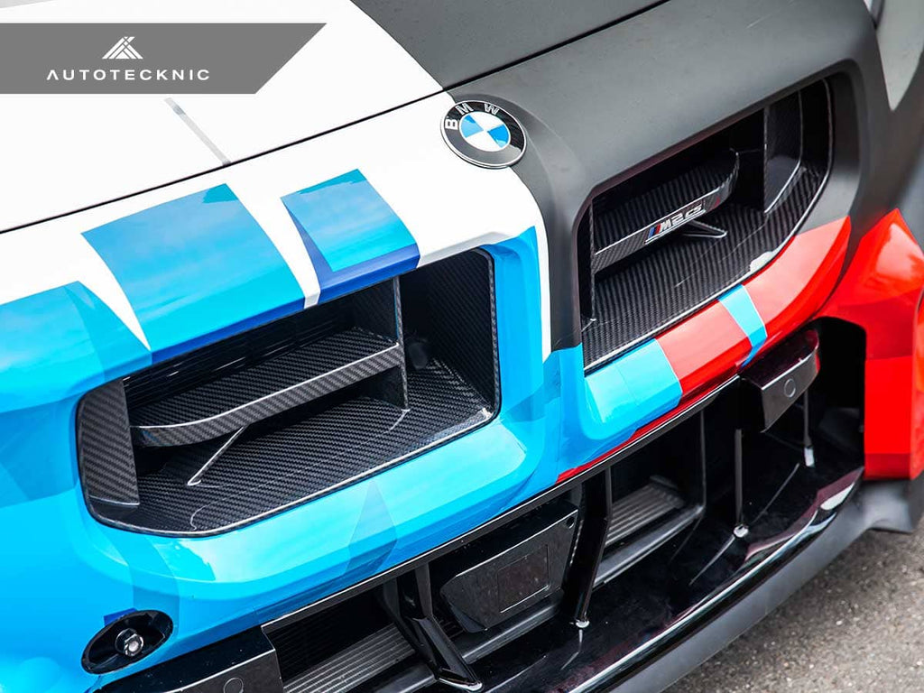 Kies-Motorsports AutoTecknic USA AutoTecknic Dry Carbon Club Sport Front Grille - G87 M2