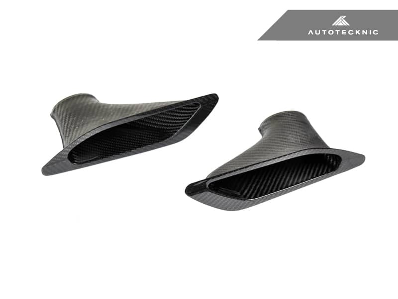 Kies-Motorsports AutoTecknic USA AutoTecknic Dry Carbon Competition Brake Air Ducts - F80 M3 | F82/ F83 M4
