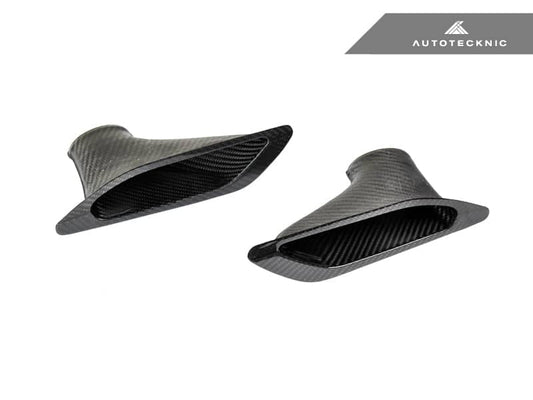 Kies-Motorsports AutoTecknic USA AutoTecknic Dry Carbon Competition Brake Air Ducts - F80 M3 | F82/ F83 M4
