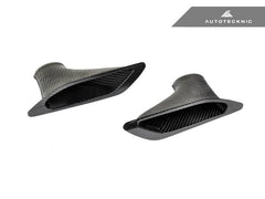 Kies-Motorsports AutoTecknic USA AutoTecknic Dry Carbon Competition Brake Air Ducts - F80 M3 | F82/ F83 M4