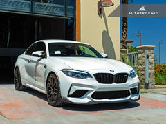 Kies-Motorsports AutoTecknic USA AutoTecknic Dry Carbon Competition Front Aero Lip - F87 M2 Competition