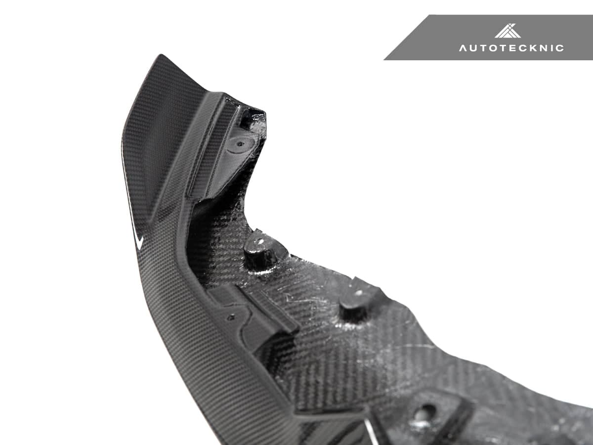Kies-Motorsports AutoTecknic USA AutoTecknic Dry Carbon Competition Front Aero Lip - F87 M2 Competition