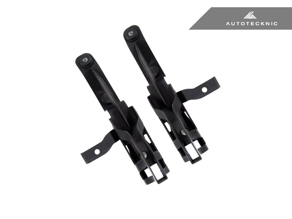 Kies-Motorsports AutoTecknic USA AutoTecknic Dry Carbon Competition Front Aero Lip - F87 M2 Competition F87 M2 Competition / Yes - Add Track Support Bracket Set / No