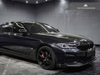 Kies-Motorsports AutoTecknic USA AutoTecknic Dry Carbon Competition Front Aero Lip - G30 5-Series M-Sport LCI