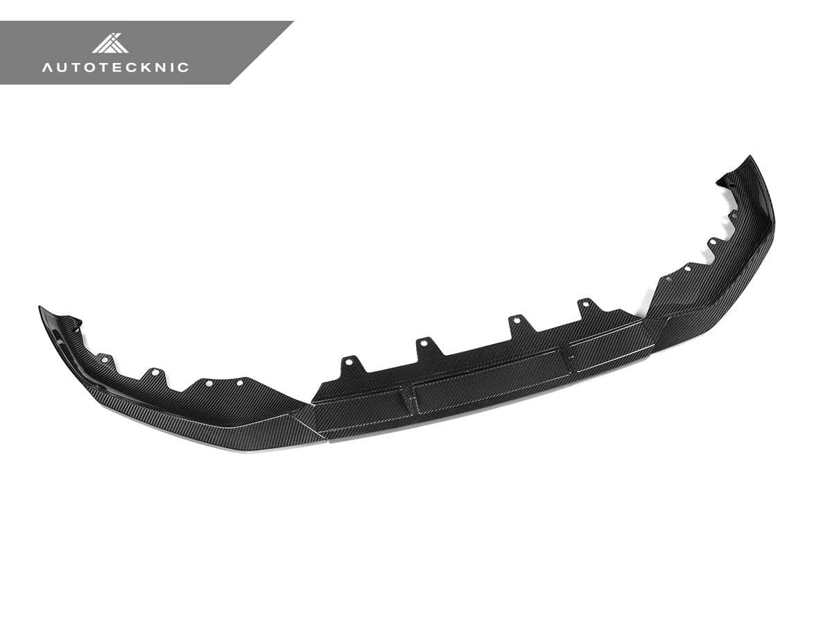 Kies-Motorsports AutoTecknic USA AutoTecknic Dry Carbon Competition Front Aero Lip - G30 5-Series M-Sport LCI