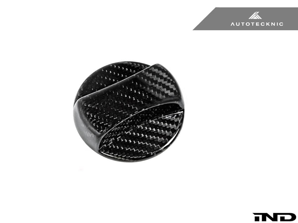 Kies-Motorsports AutoTecknic USA AutoTecknic Dry Carbon Competition Fuel Cap Cover - F20 1-Series