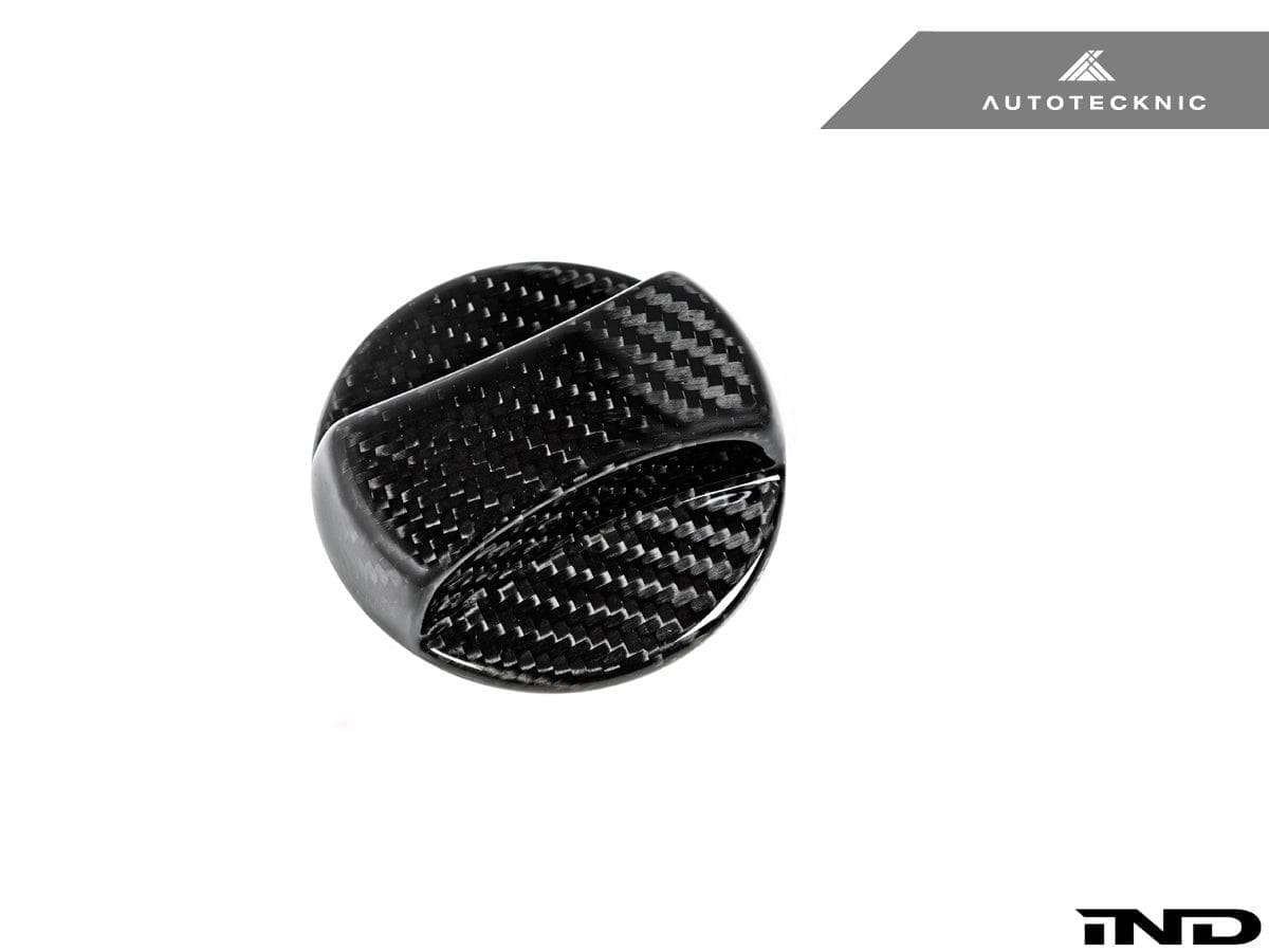 Kies-Motorsports AutoTecknic USA AutoTecknic Dry Carbon Competition Fuel Cap Cover - F20 1-Series