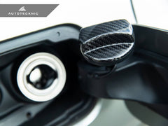 Kies-Motorsports AutoTecknic USA AutoTecknic Dry Carbon Competition Fuel Cap Cover - F30 3-Series