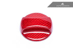 Kies-Motorsports AutoTecknic USA AutoTecknic Dry Carbon Competition Fuel Cap Cover - F87 M2 | M2 Competition