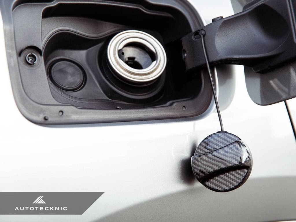 Kies-Motorsports AutoTecknic USA AutoTecknic Dry Carbon Competition Fuel Cap Cover - F87 M2 | M2 Competition