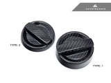 Kies-Motorsports AutoTecknic USA AutoTecknic Dry Carbon Competition Oil Cap Cover - A90 Supra 2020-Up