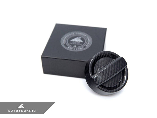 Kies-Motorsports AutoTecknic USA AutoTecknic Dry Carbon Competition Oil Cap Cover - A90 Supra 2020-Up