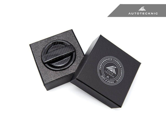 Kies-Motorsports AutoTecknic USA AutoTecknic Dry Carbon Competition Oil Cap Cover - A90 Supra 2020-Up