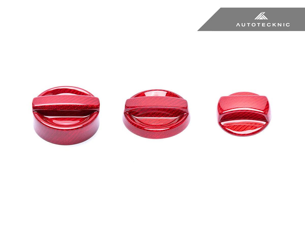 Kies-Motorsports AutoTecknic USA AutoTecknic Dry Carbon Competition Oil Cap Cover - A90 Supra 2020-Up