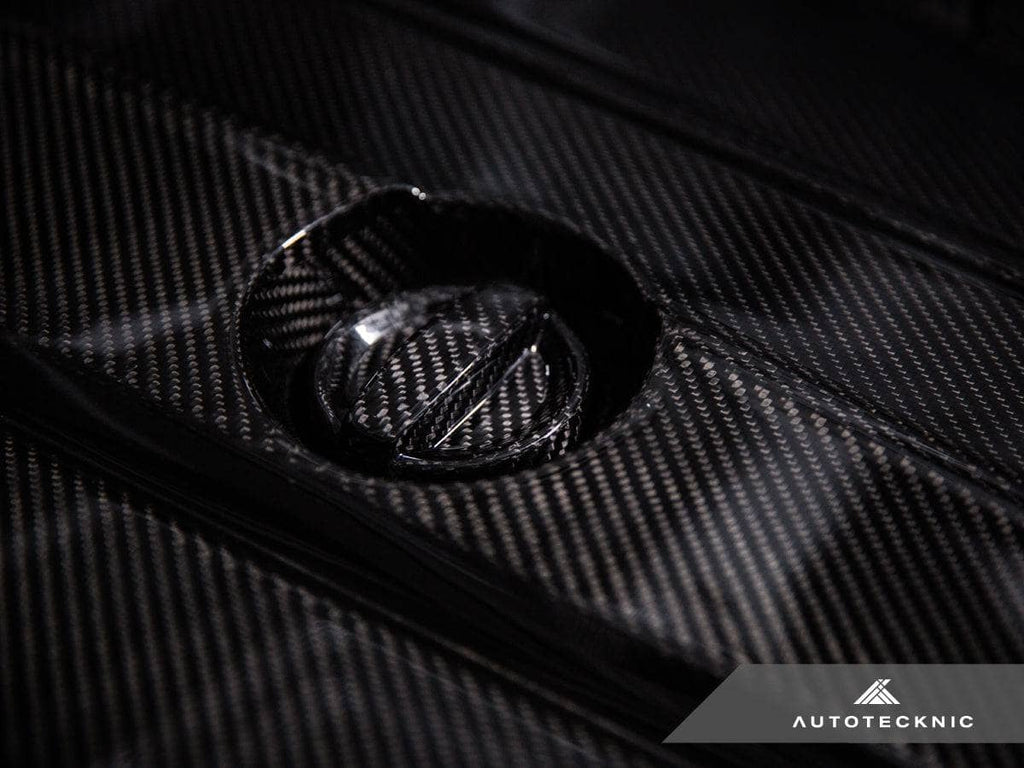 Kies-Motorsports AutoTecknic USA AutoTecknic Dry Carbon Competition Oil Cap Cover - A90 Supra 2020-Up