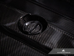Kies-Motorsports AutoTecknic USA AutoTecknic Dry Carbon Competition Oil Cap Cover - A90 Supra 2020-Up