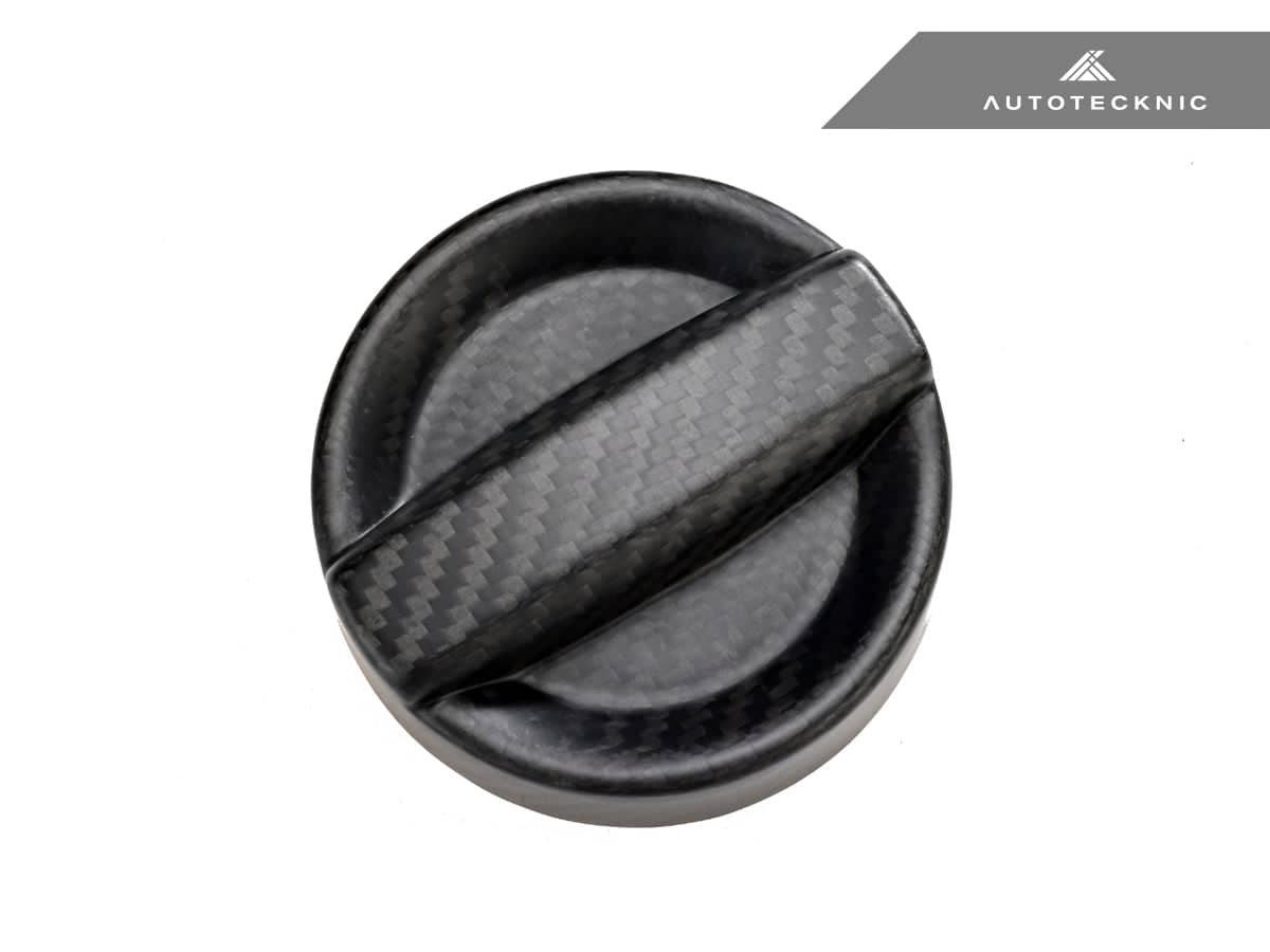 Kies-Motorsports AutoTecknic USA AutoTecknic Dry Carbon Competition Oil Cap Cover - E63 6-Series