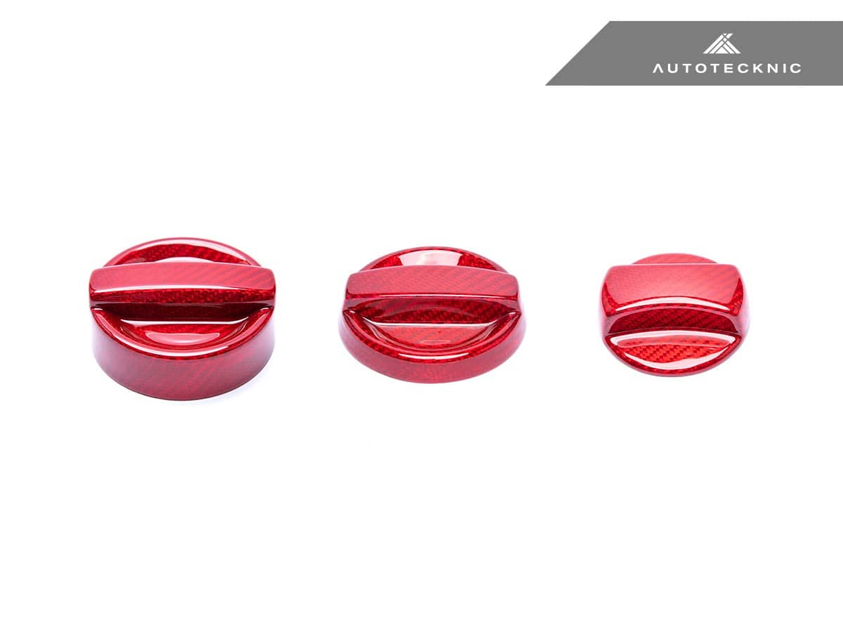 Kies-Motorsports AutoTecknic USA AutoTecknic Dry Carbon Competition Oil Cap Cover - E63 6-Series