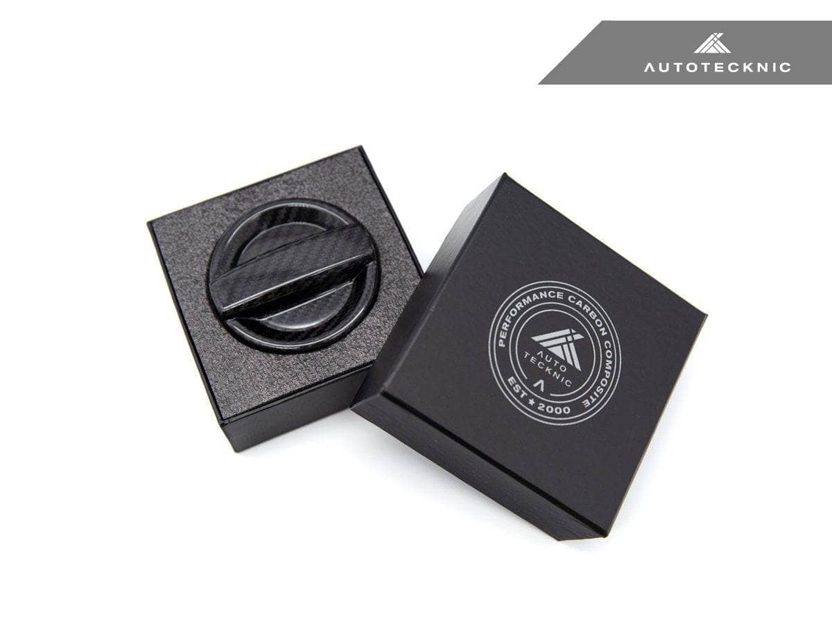 Kies-Motorsports AutoTecknic USA AutoTecknic Dry Carbon Competition Oil Cap Cover - E70 X5M | E71 X6M